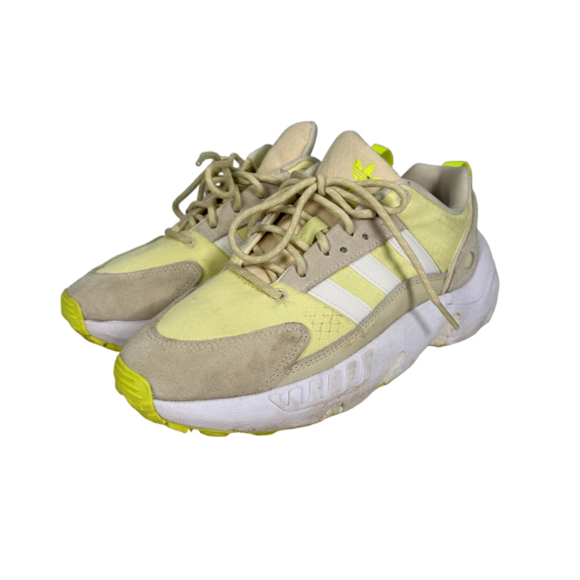 adidas Shoes - adidas ZX22 Boost Neon Yellow Sneakers 7.5‎
